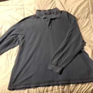 XXL men’s long-sleeved polo by Roundtree & Yorke.